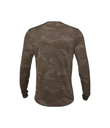FOX Racing Apparel Mens Ranger TruDri Long Sleeve Jersey Dirt Brown