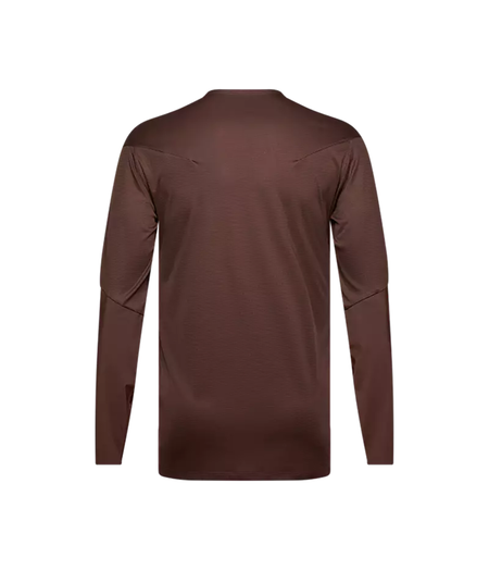 FOX Racing Apparel Mens Flexair Pro Long Sleeve Jersey Cocoa