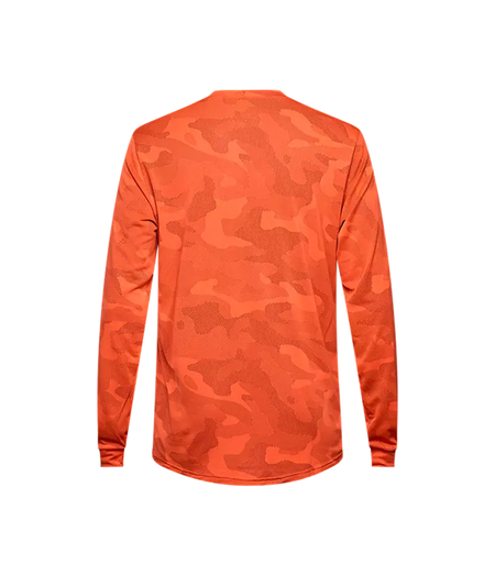 FOX Racing Apparel Mens Ranger TruDri Long Sleeve Jersey Blood Orange