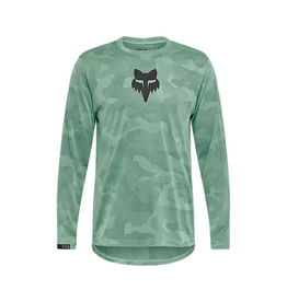 FOX Racing Apparel Mens Ranger TruDri Long Sleeve Jersey Pine Green