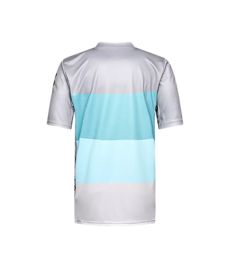 FOX Racing Apparel Mens Ranger Short Sleeve Jersey Grid Steel Grey