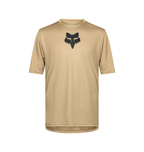 FOX Racing Apparel Mens Ranger Short Sleeve Jersey Fox Head Sand
