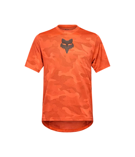FOX Racing Apparel Mens Ranger TruDri Short Sleeve Jersey Blood Orange