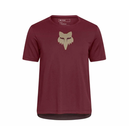 FOX Racing Apparel Youth Ranger Short Sleeve Jersey Fox Head Rust