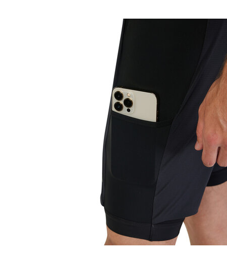 FOX Racing Apparel Mens Flexair Ascent Cargo Bib Short Black