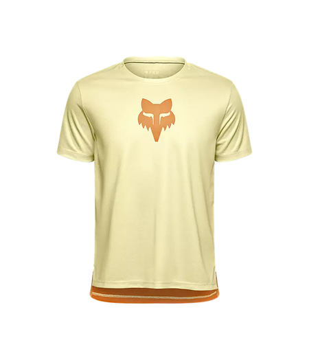FOX Racing Apparel Youth Ranger Short Sleeve Jersey Fox Head Lemonade