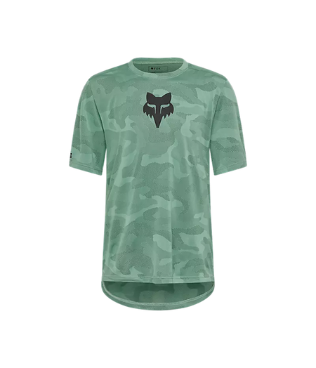 FOX Racing Apparel Mens Ranger TruDri Short Sleeve Jersey Pine Green