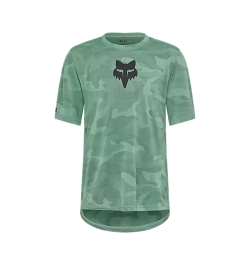 FOX Racing Apparel Mens Ranger TruDri Short Sleeve Jersey Pine Green
