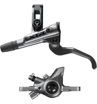Shimano XTR Disc Brake (Kit) XC 2-Piston - Left Lever / Rear Caliper w/Resin Pad without fin (Without adapter) 1700mm Hose (black)