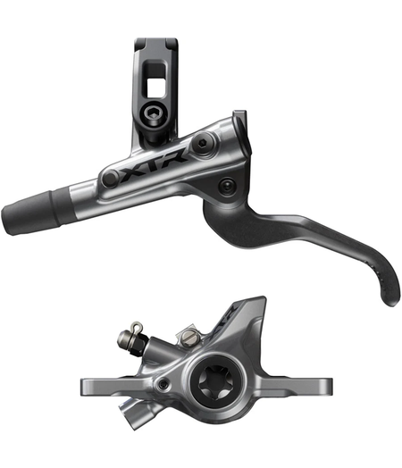 Shimano XTR Disc Brake (Kit) XC 2-Piston - Left Lever / Rear Caliper w/Resin Pad without fin (Without adapter) 1700mm Hose (black)