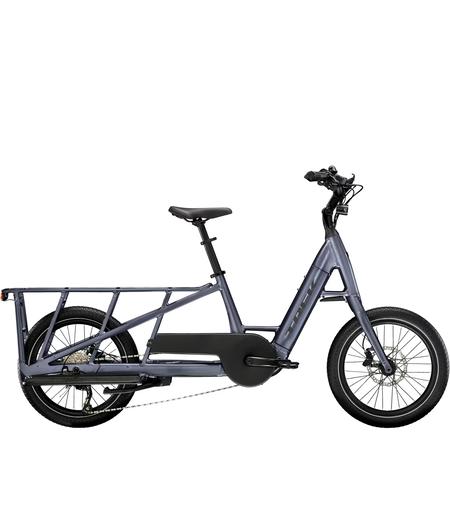 Trek Fetch+ 2 Cargo Bike Galactic Grey