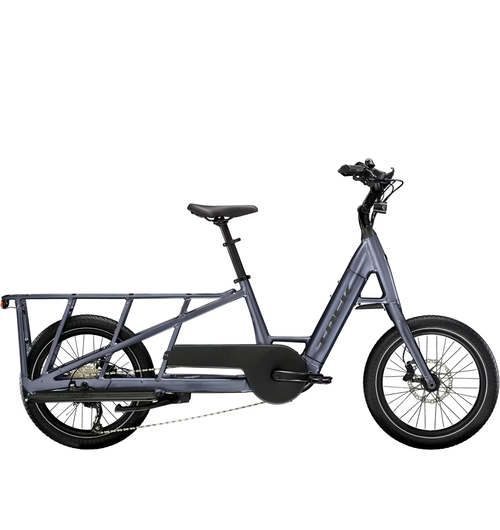 Trek Fetch+ 2 Cargo Bike Galactic Grey