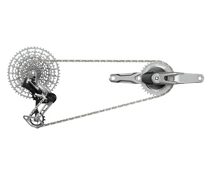 XX SL 1987 LTD Edition T-Type Eagle Transmission Power Meter Groupset - 170mm, 34T & 32T Thread Mount Chainring, 2x AXS POD Controllers, 10-52T Cassette, Rear Derailleur, Chain, Battery and Charger