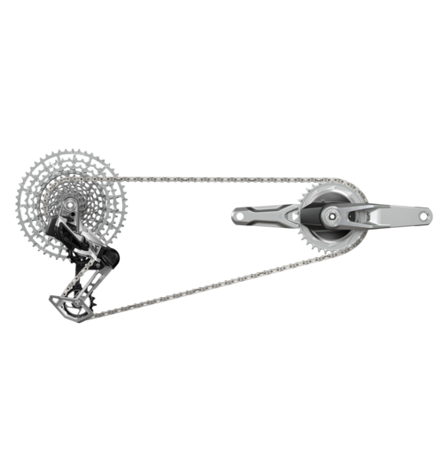 SRAM XX SL 1987 LTD Edition T-Type Eagle Transmission Power Meter Groupset - 170mm, 34T & 32T Thread Mount Chainring, 2x AXS POD Controllers, 10-52T Cassette, Rear Derailleur, Chain, Battery and Charger