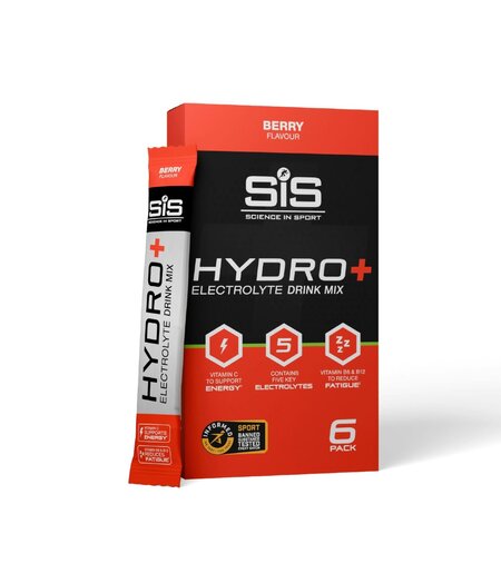 SiS Powder HYDRO+ Berry 6 x 4.1g sachets