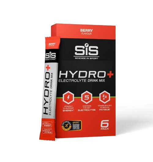 SiS Powder HYDRO+ Berry 6 x 4.1g sachets