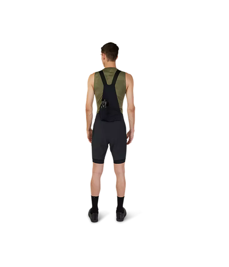 FOX Racing Apparel Mens Flexair Ascent Cargo Bib Short Black
