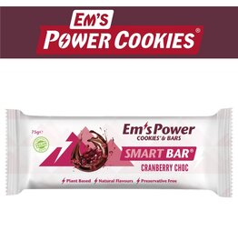 Em’s Power Cookies Smart Bar - Cranberry Chocolate Chocolate Bar 75g