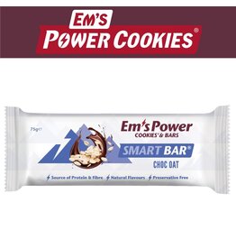 Em’s Power Cookies Smart Bar - Chocolate Oat Bar 75g