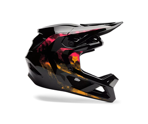 Rampage Kairos MTB Helmet Tangerine