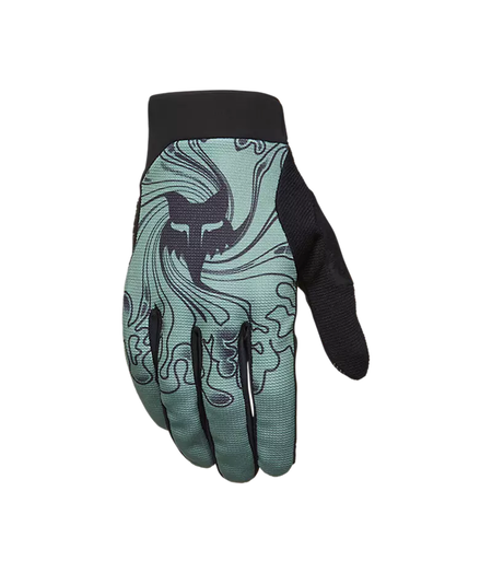 FOX Racing Apparel Mens Ranger Glove Frequency Pine Green