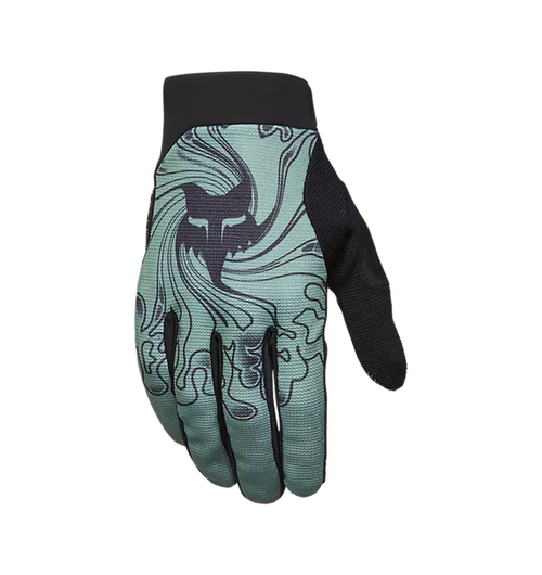 FOX Racing Apparel Mens Ranger Glove Frequency Pine Green