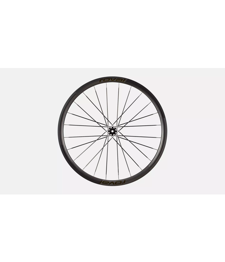 Roval Alpinist CLX III Carbon Wheelset - Front & Rear Pair 700c - Satin Carbon/Gloss Black