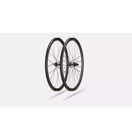 Roval Alpinist CLX III Carbon Wheelset - Front & Rear Pair 700c - Satin Carbon/Gloss Black