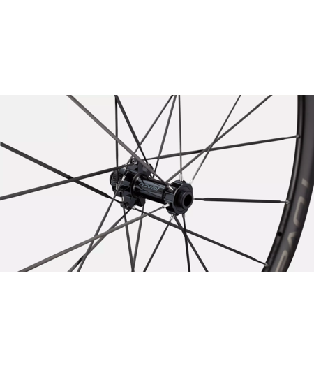 Roval Alpinist CLX III Carbon Wheel Front 700c - Satin Carbon/Gloss Black