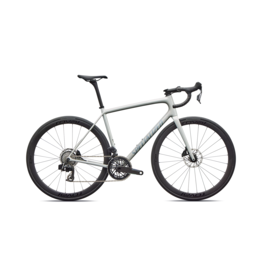 Specialized Aethos 2 Expert SRAM Force AXS - Gloss Dolomite Metallic / Blue Pearl Over Shadow Silver