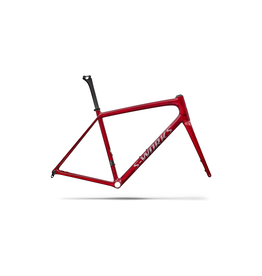 Specialized S-Works Aethos 2 Frameset FACT 12r Carbon - Sandstone Metallic Base / Red Tint