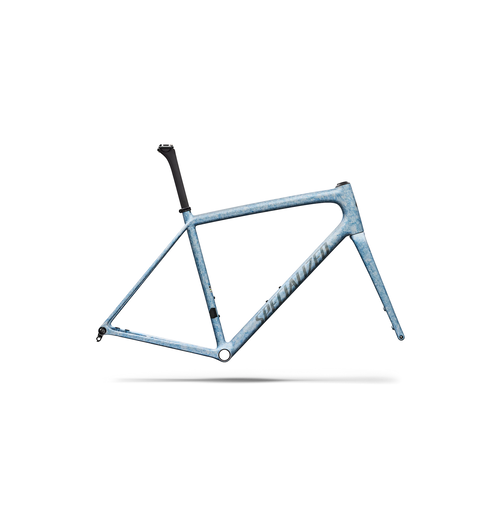 Specialized Aethos 2 Frameset FACT 10r Carbon - Satin Silver Dust / Glacial Metallic Blurred Impasto / Charcoal Tint