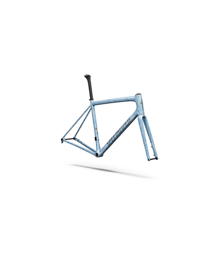 Specialized Aethos 2 Frameset FACT 10r Carbon - Satin Silver Dust / Glacial Metallic Blurred Impasto / Charcoal Tint