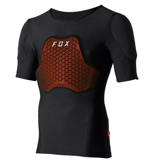 FOX Racing Apparel Baseframe Pro Short Sleeve Armour / Chest Guard Black