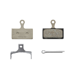 Shimano G05S-RX Resin pad and spring with split pin (pair)