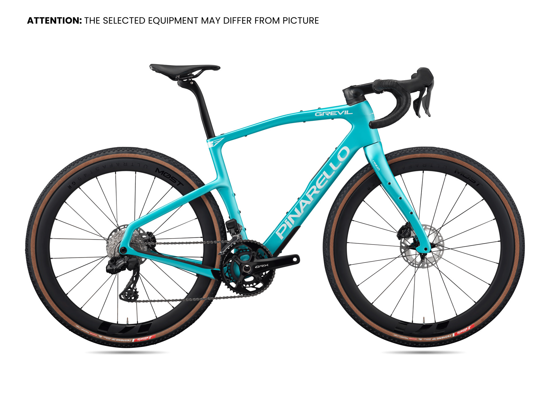 Pinarello Grevil F7 Force AXS 1x13 Stone Turquoise - Mornington
