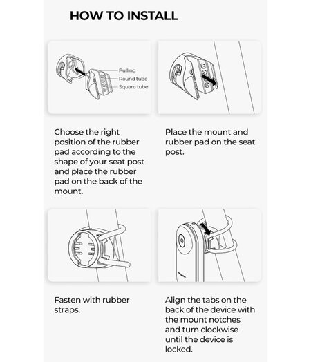 Magene L508 Smart Bike Radar Rear Tail Light