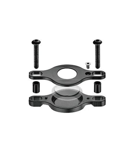 "Apple Airtag" HOLDER, Nylon, Black (water bottle cage or under saddle mount)