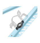 "Apple Airtag" HOLDER, Nylon, Black (water bottle cage or under saddle mount)