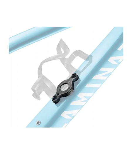 "Apple Airtag" HOLDER, Nylon, Black (water bottle cage or under saddle mount)