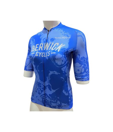 Pedal Mafia BC Shop Kit Womens Jersey Blue Spill *Limited Edition*