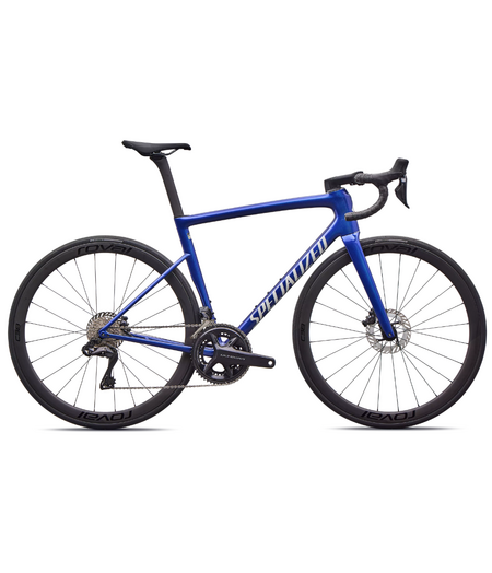 Specialized Tarmac SL8 Expert - Shimano Ultegra Di2 - Gloss Blue Majesty Metallic / Dolomite Metallic