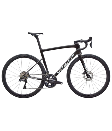 Specialized Tarmac SL8 Expert Shimano Ultegra Di2 - Gloss Obsidian Metallic / 25% Cqv Reflex Super Red Pearl Over White