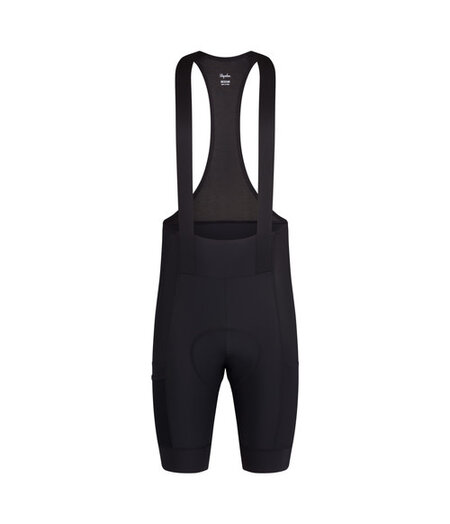 Rapha 25.5 Men's Brevet Element Cargo Bib Shorts Black/Black