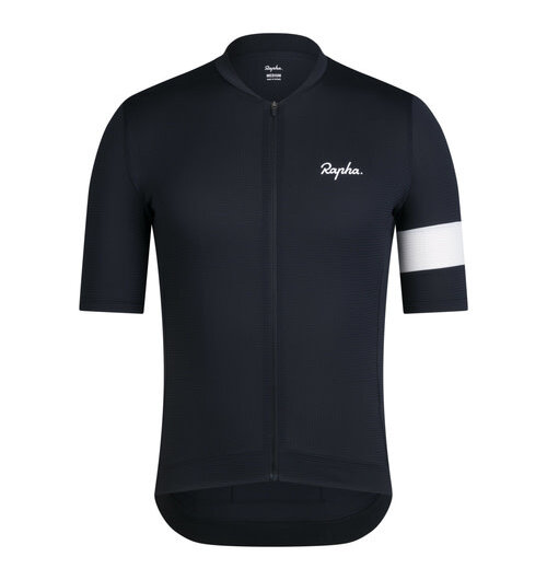 Rapha Men's Core Lightweight Jersey Black/White