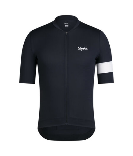 Rapha Men's Core Lightweight Jersey Black/White