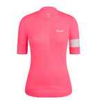 Rapha Women's Core Lightweight Jersey High-Vis Pink / White