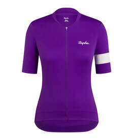 Rapha Women's Core Jersey Ultraviolet / White