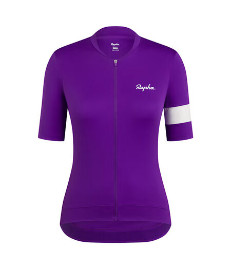 Rapha Women's Core Jersey Ultraviolet / White