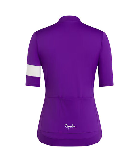 Rapha Women's Core Jersey Ultraviolet / White